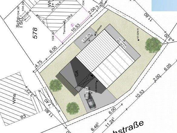 Baugrundstück im Dorf Rauxel für die Bebauung mit einem Zweifamilienhaus zimmer
