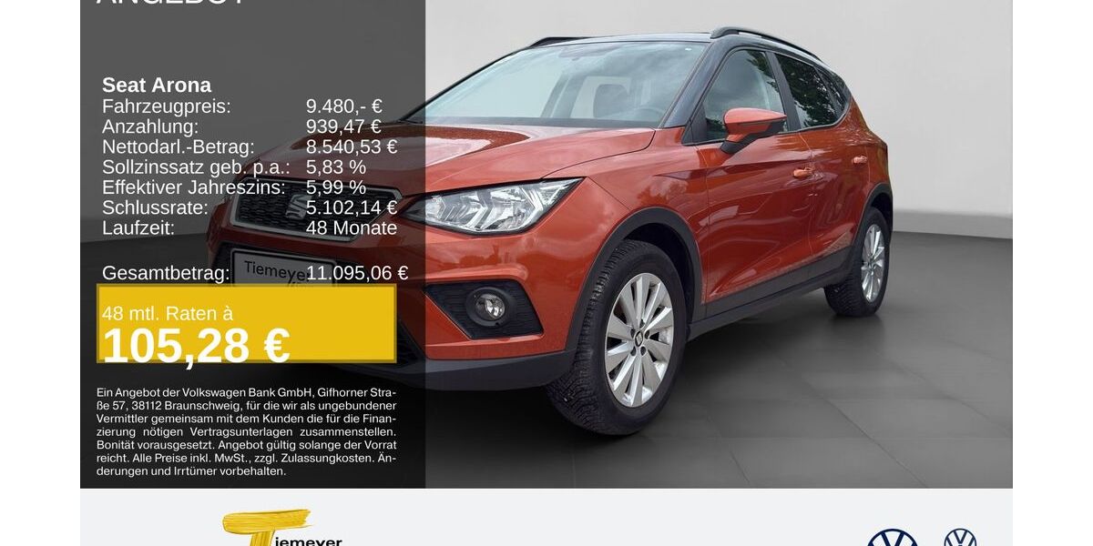 Seat Arona 70.428 km 8.910 &euro; Castrop-Rauxel 44575