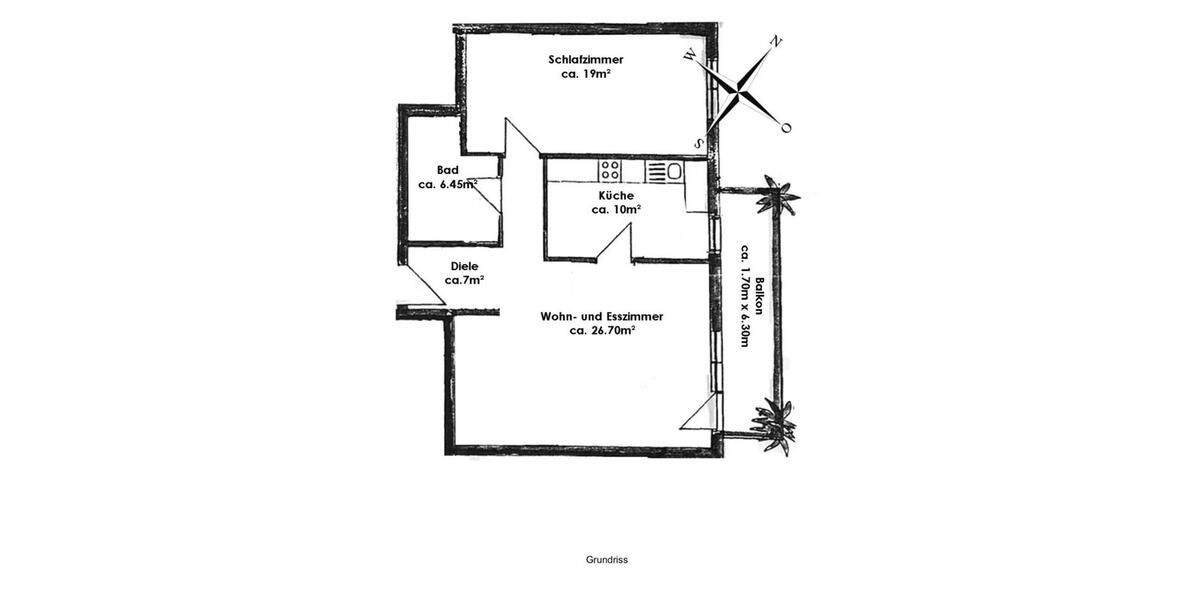 Moderne Wohnung in Rheinberg zu vermieten 2 zimmer