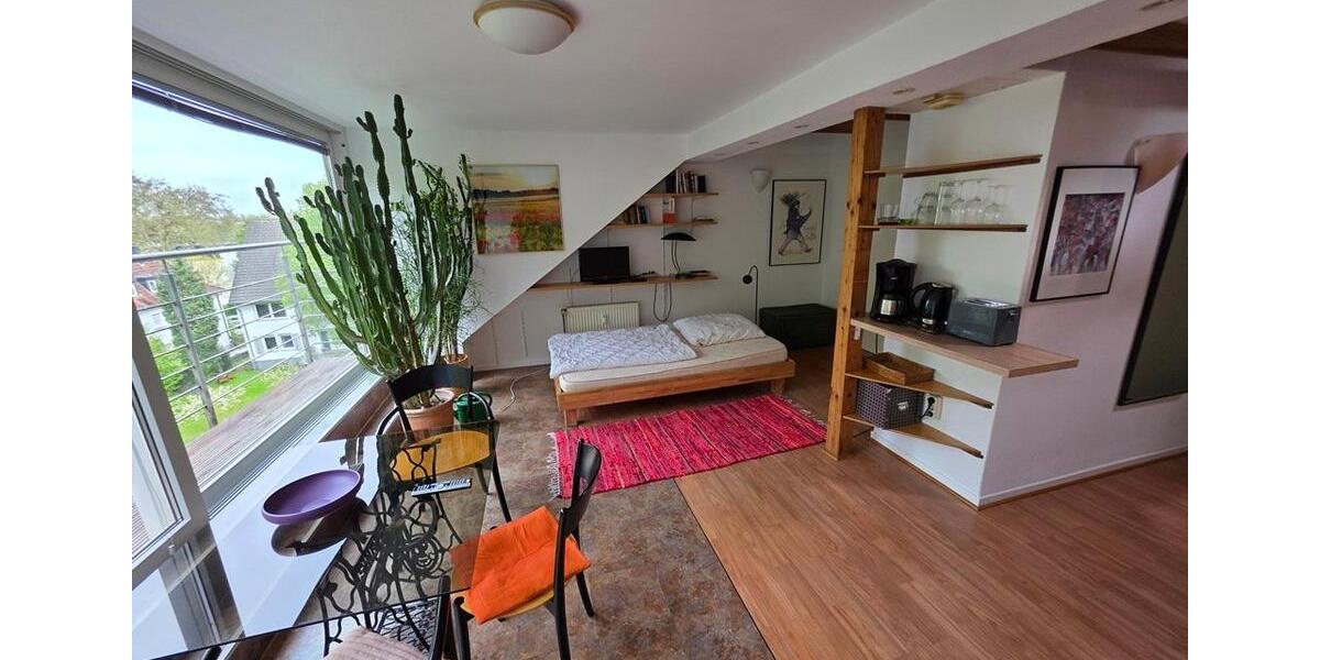 Dachgeschoßwohnung Bochum - 1 Zimmer, 28 m&sup2;, 600&euro; | Angebot:26296647