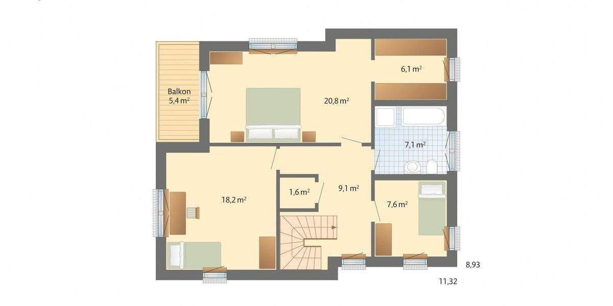 Einfamilienhaus Mülheim an der Ruhr Dümpten - 5 Zimmer, 154 m&sup2;, 806.100&euro; | Angebot:25165853