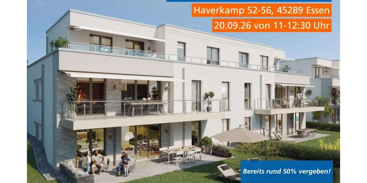 Etagenwohnung essen Stadtbezirk VIII - 2 Zimmer, 70 m&sup2;, 370.000&euro; | Angebot:27370766