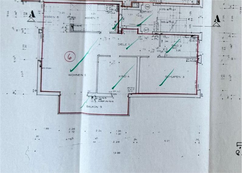 Wunderschöne lichtdurchflutete 3-Zimmer Wohnung 3 zimmer