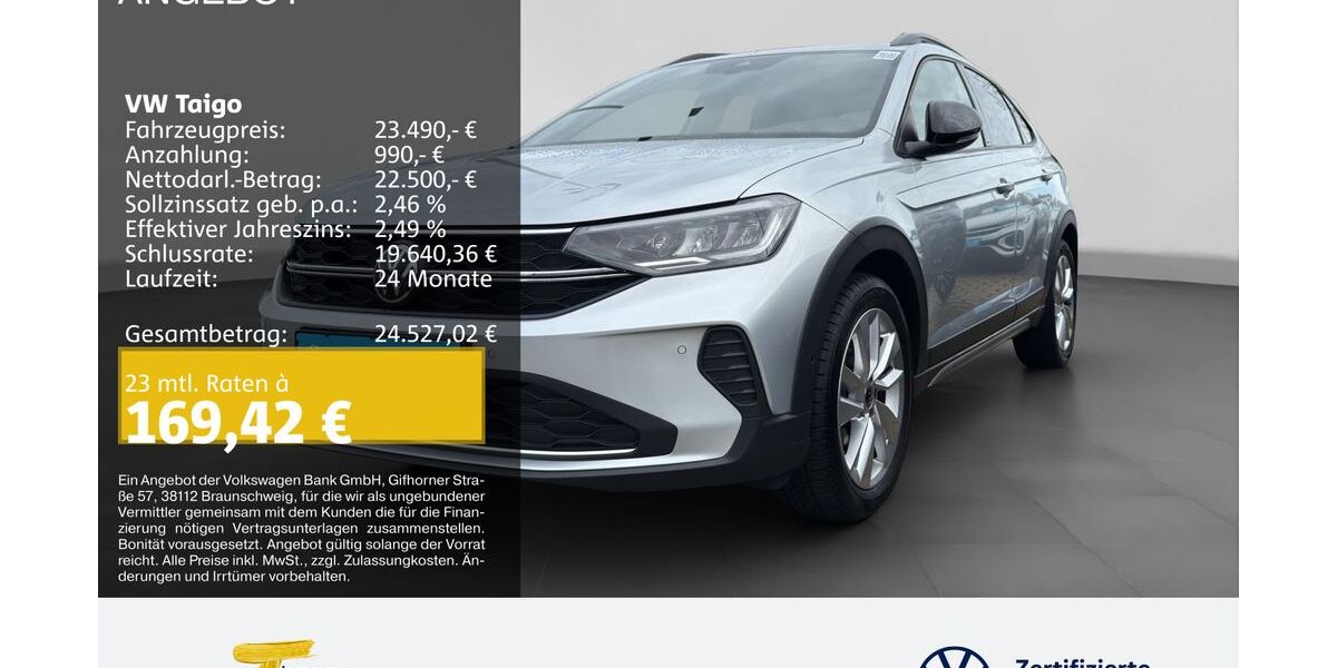 VW Taigo 25.916 km 23.490 &euro; Oberhausen 46047