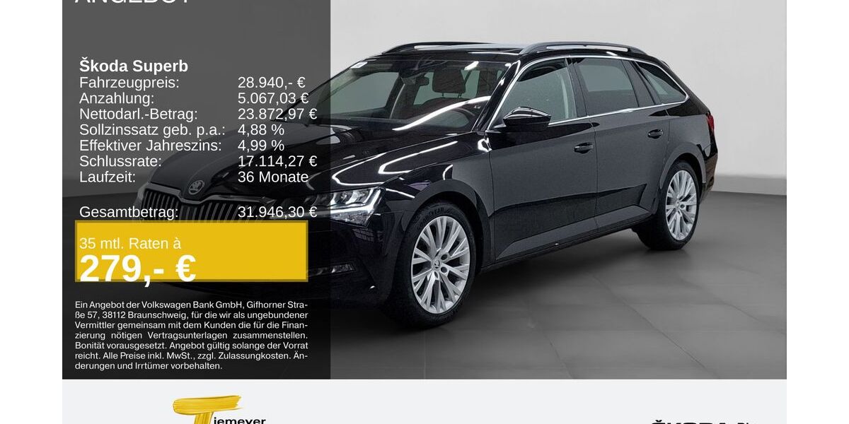 Skoda Superb 55.547 km 27.950 &euro; Bochum 44809