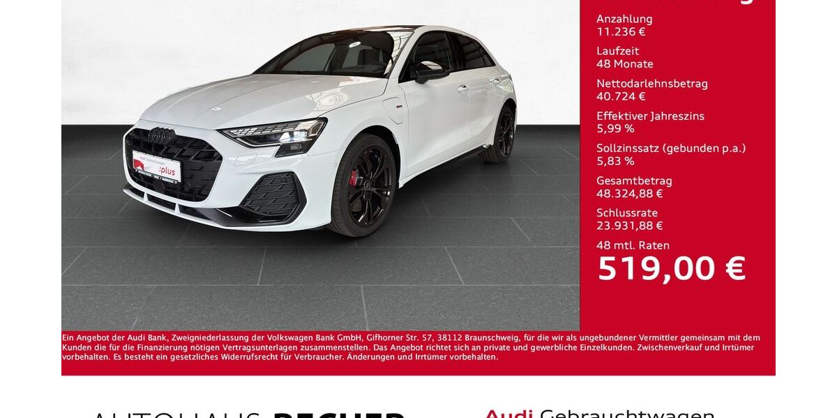 Audi A3 8.000 km 51.960 &euro; Wesel 46485