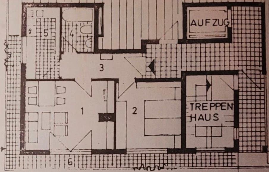 Tolle 2 Zimmer-Etagenwohnung mit großer Dachterrasse 2 zimmer