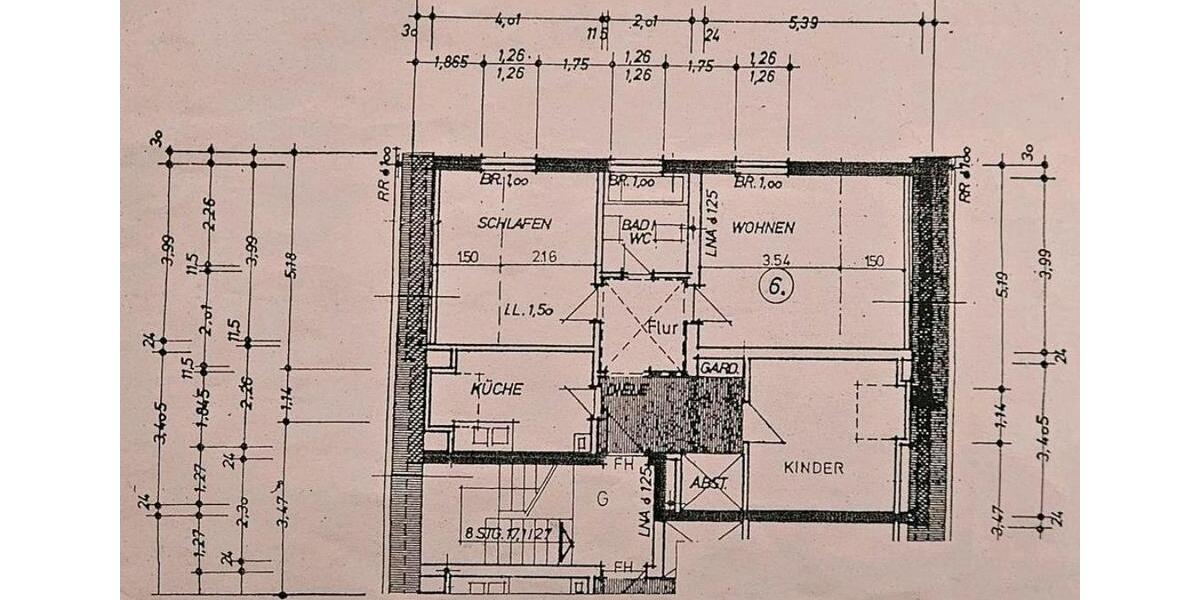 Dachgeschoßwohnung Oberhausen Alstaden - 3.5 Zimmer, 68 m&sup2;, 157.500&euro; | Angebot:25810230