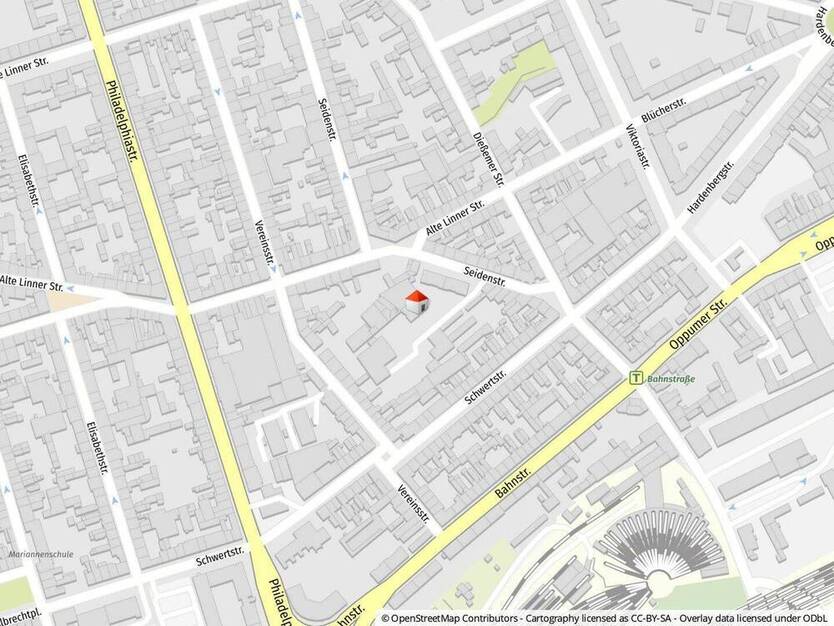 Krefeld Cracau: Projektgrundstück an der Seidenstraße: 5.863?m² für Ihre Bauidee