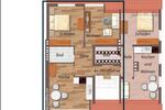 Dachgeschoßwohnung Oberhausen - 2 Zimmer, 50 m&sup2;, 590&euro; | Angebot:26405960