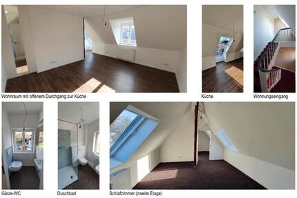Neuvermietung wunderschöne Dachgeschosswohnung über 2 Etagen 3 zimmer