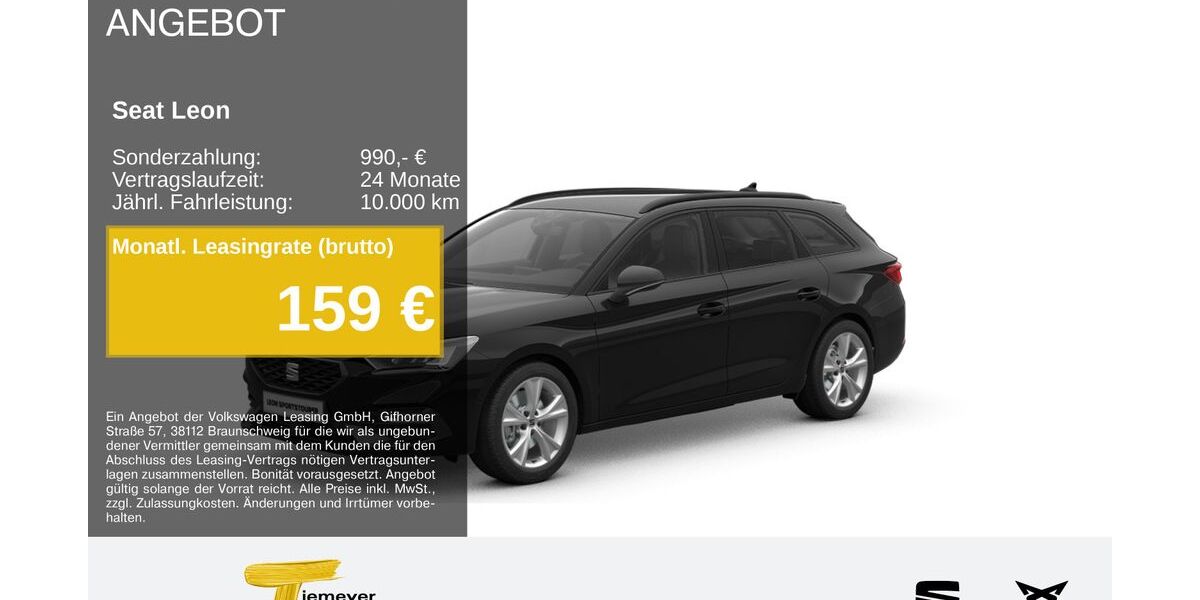 Seat Leon 24.326 km 27.270 &euro; Duisburg 47059