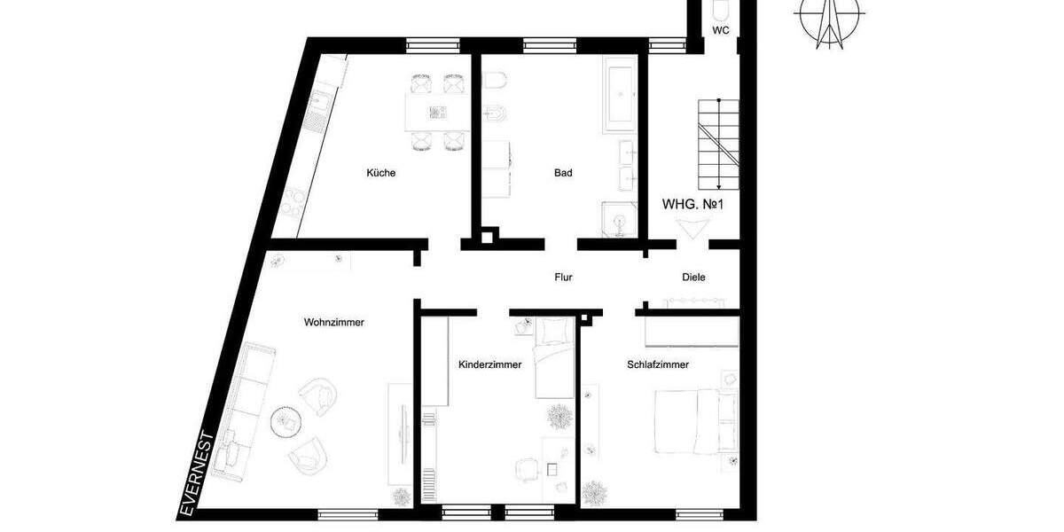 Mehrfamilienhaus, Wohnhaus Essen Kray - 1 Zimmer, 416 m&sup2;, 599.000&euro; | Angebot:25247201