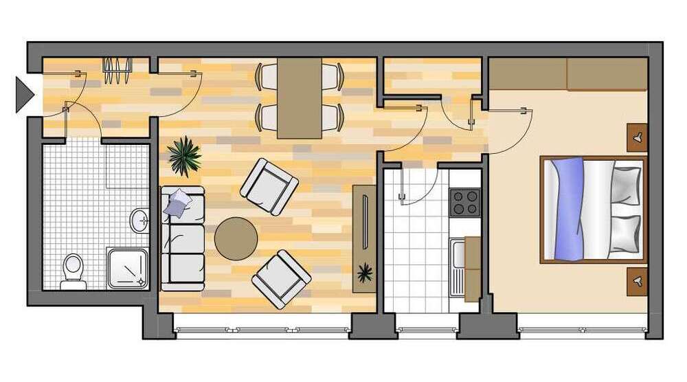 Wohnung zum Mieten in Dorsten 439 € 49.96 m²