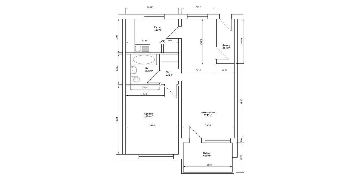 Moers-Asberg: Freundliche, vermietete Eigentumswohnung mit Loggia und Blick ins Grüne 2 zimmer