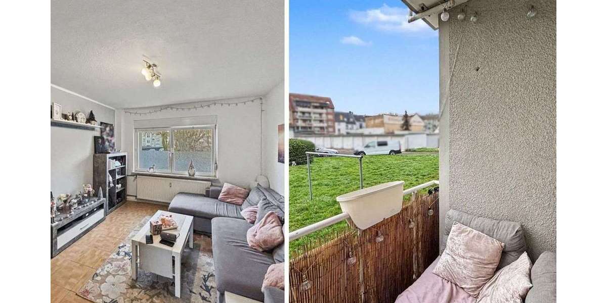 Etagenwohnung Duisburg Rheinhausen - 2 Zimmer, 47 m&sup2;, 69.000&euro; | Angebot:24319952