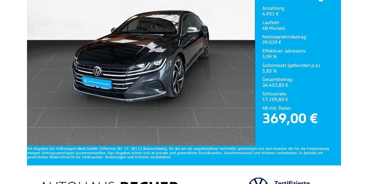 VW Arteon 45.859 km 33.960 &euro; Wesel 46485