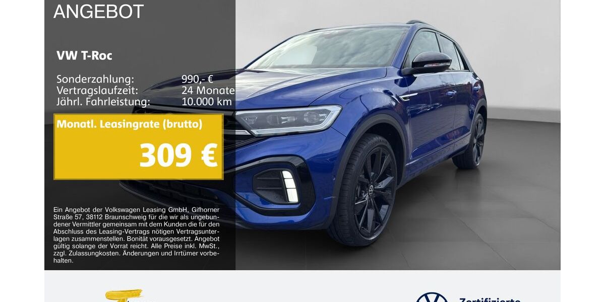 VW T-Roc 12.321 km 35.650 &euro; Oberhausen 46047