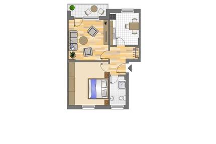 Ruhig gelegen - 2-Zimmer-Wohnung in GE Ückendorf zimmer