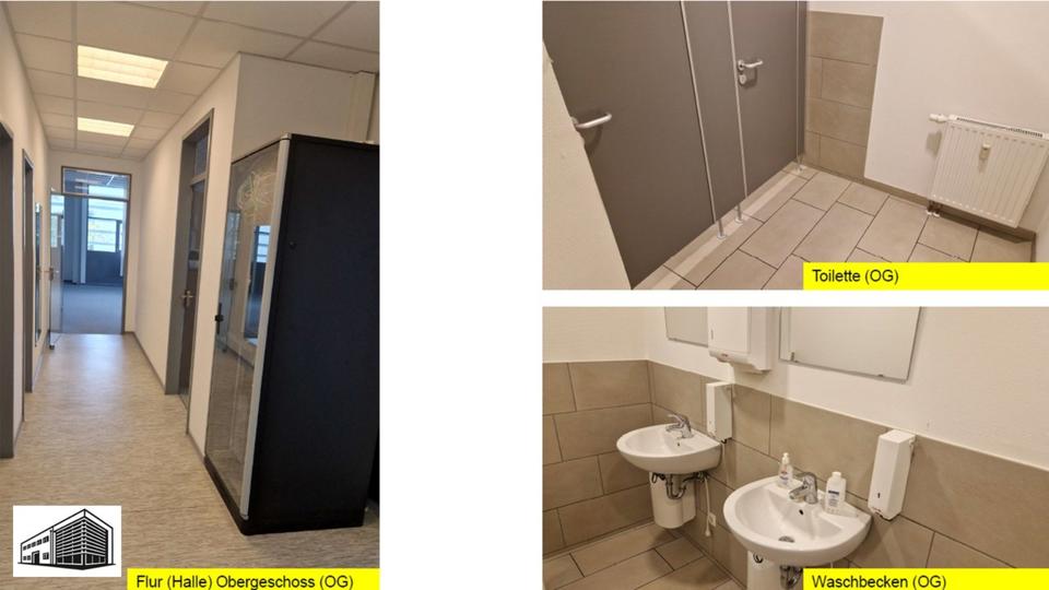 moderne Hallenfläche (Lager, Büro) in Herne-Nord (250, 500 qm) zimmer