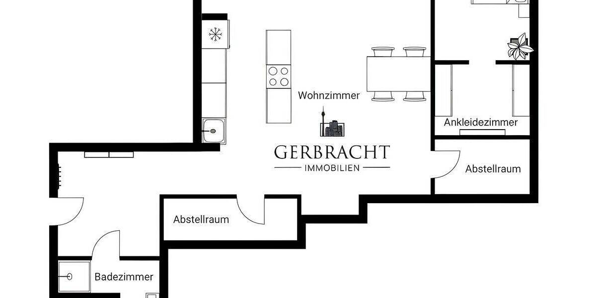 Etagenwohnung Duisburg Untermeiderich - 2 Zimmer, 100 m&sup2;, 780&euro; | Angebot:26859109