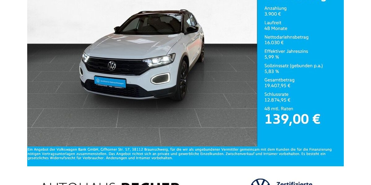 VW T-Roc 35.019 km 19.930 € Wesel 46485