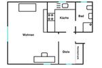 Attraktive 1 Zimmer 40qm Wohnung in Duisburg-Buchholz