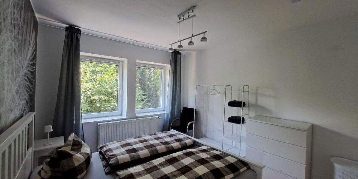 Möblierte Wohnung Vorübergehender Gebrauch Pauschale NK 3-Zimmer-Wohnung mit Balkon 3 zimmer