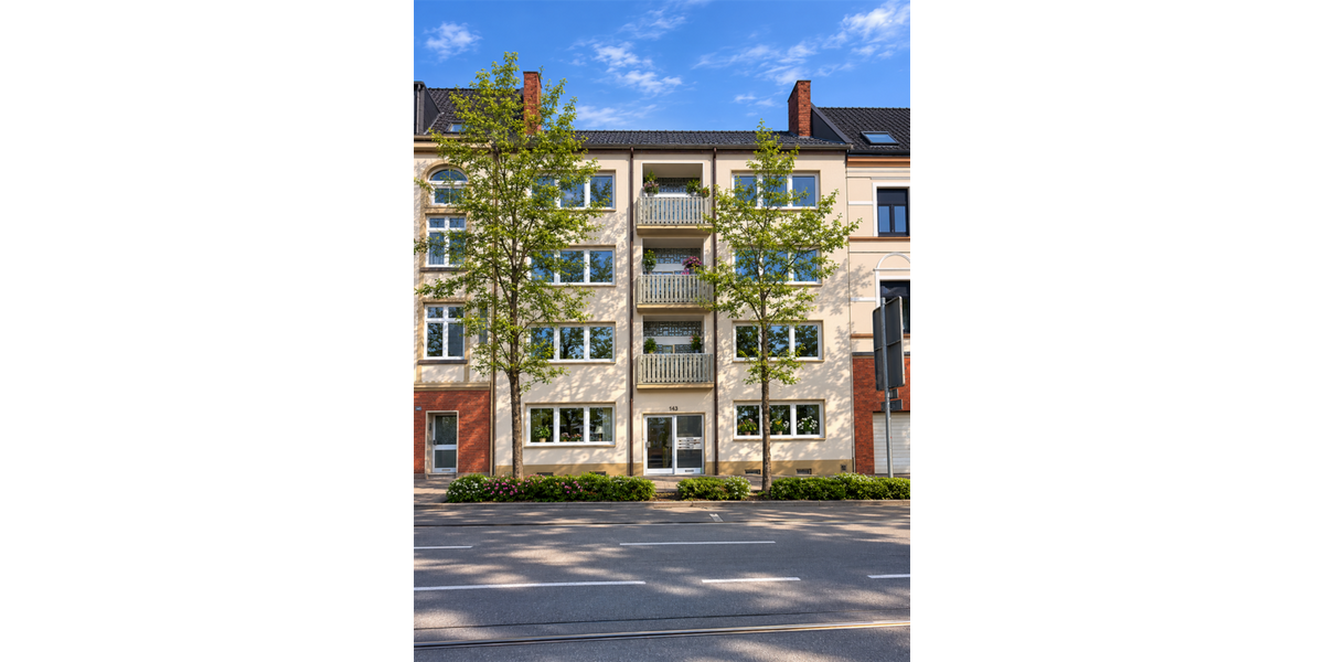 Etagenwohnung Gelsenkirchen Erle - 2 Zimmer, 66 m&sup2;, 360&euro; | Angebot:26757739