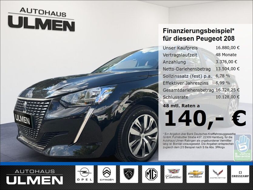 Peugeot 208 34.836 km 16.880 € Ratingen 40880