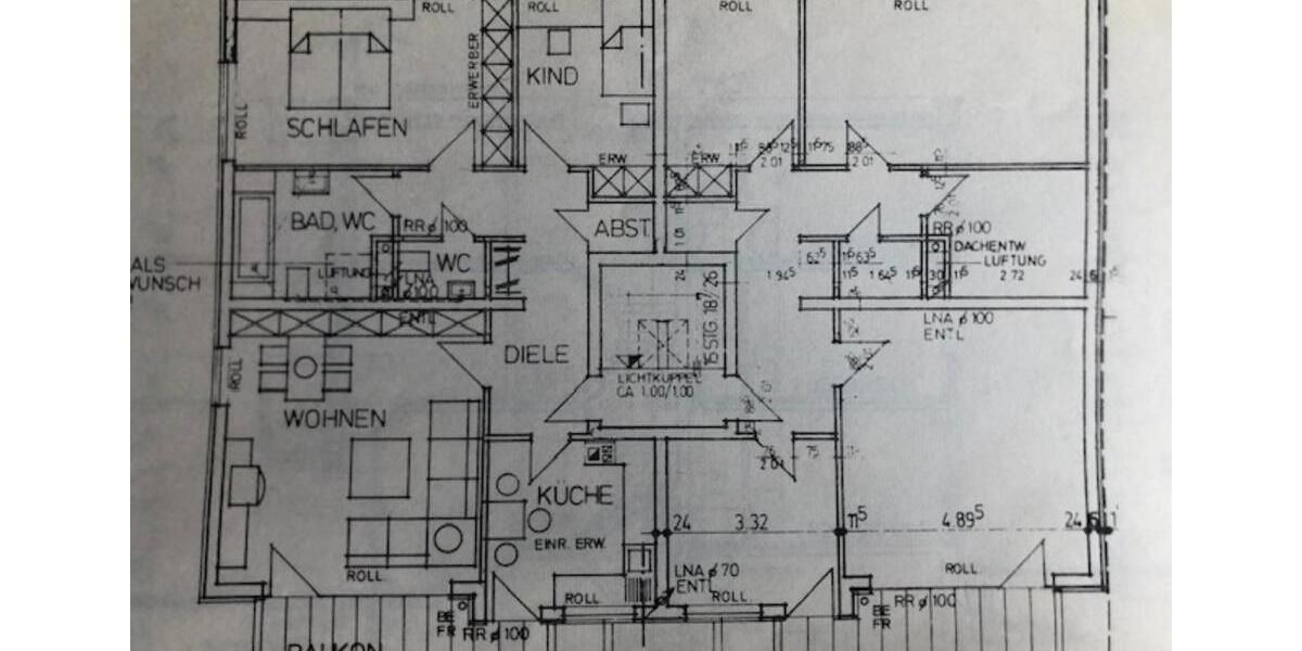Gepflegte, teilmöblierte ETW in Herne-Holsterhausen zu verkaufen. 3.5 zimmer