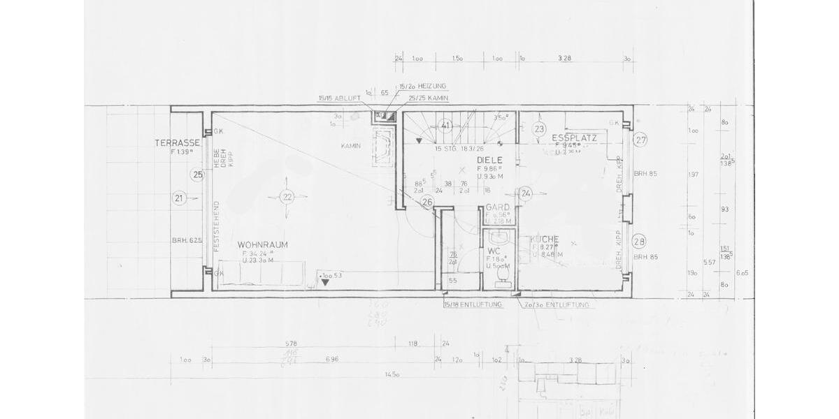 Reihenhaus Essen Stadtbezirk VIII - 6 Zimmer, 170 m&sup2;, 480.000&euro; | Angebot:26944775
