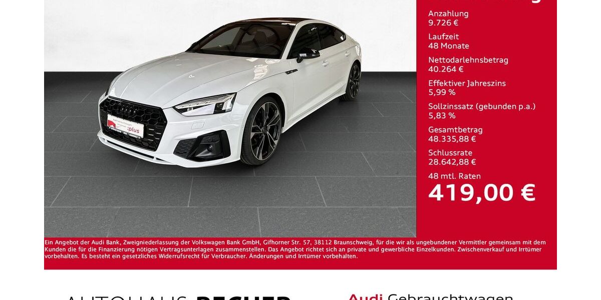 Audi A5 9.685 km 49.990 &euro; Wesel 46485