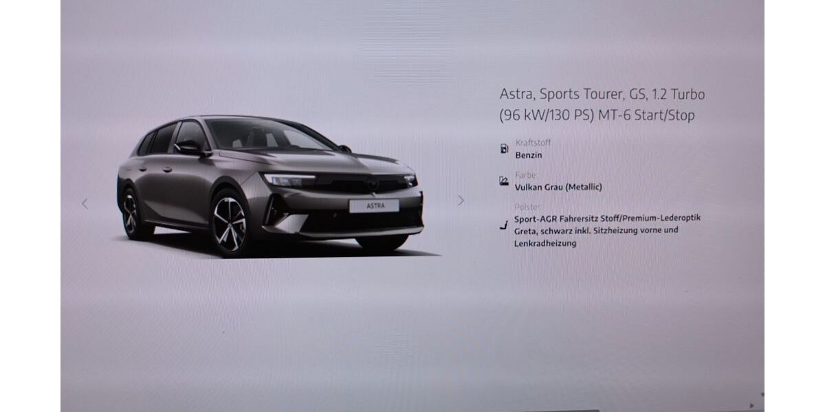 Opel Astra 13.000 km 20.700 € Bochum 44892