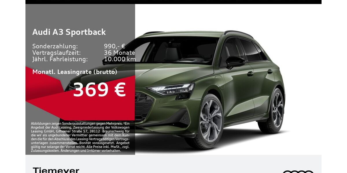 Audi A3 7.014 km 42.390 &euro; Bochum 44809