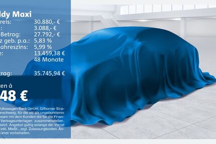 VW Caddy Maxi 52.603 km 30.880 &euro; Recklinghausen 45663