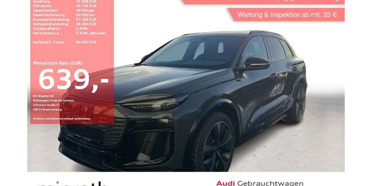 Audi Q6 e-tron 13.553 km 63.510 &euro; Moers-Hülsdonk 47441