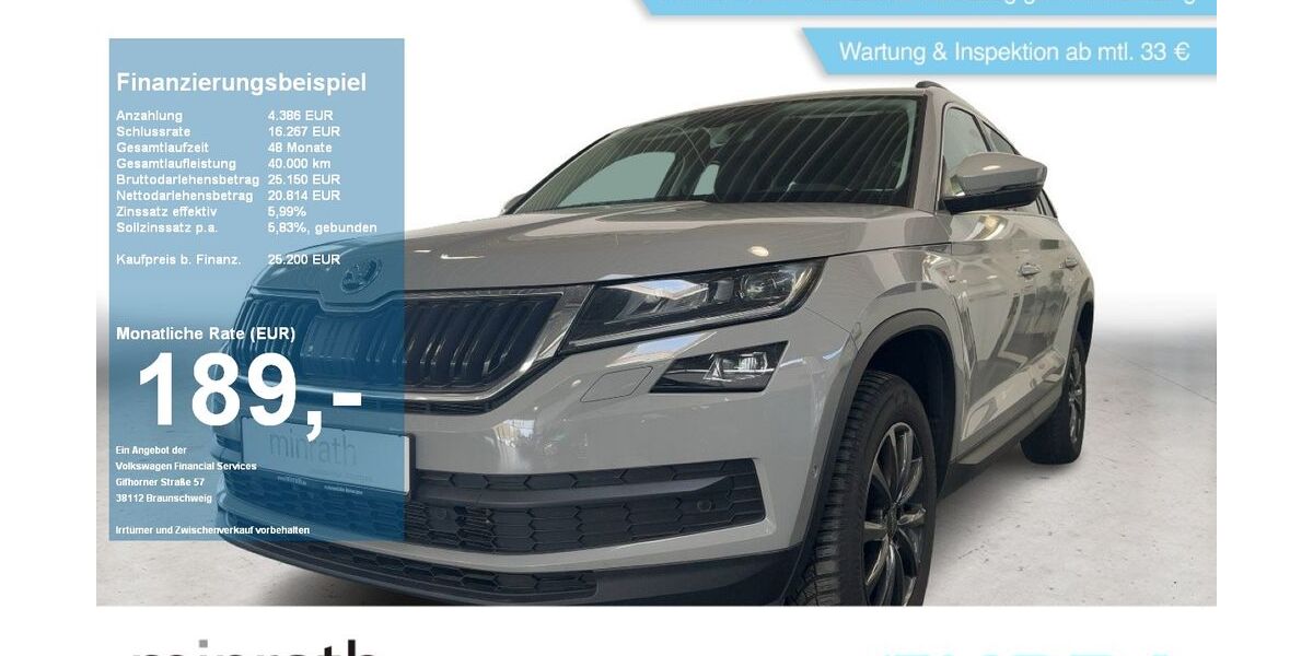 Skoda Kodiaq 132.761 km 24.700 &euro; Duisburg-Rheinhausen 47226