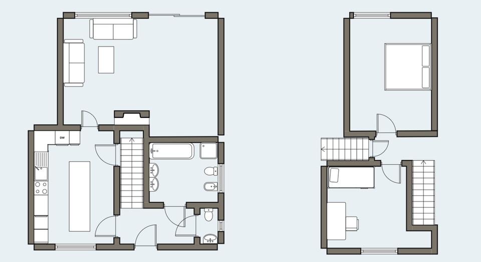 sehr schöne Zechenhaus Doppelhaushälfte in Bochum-Hordel 4 zimmer