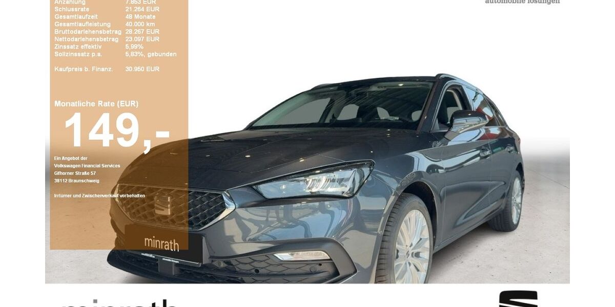 Seat Leon 1.748 km 29.680 &euro; Moers-Hülsdonk 47441