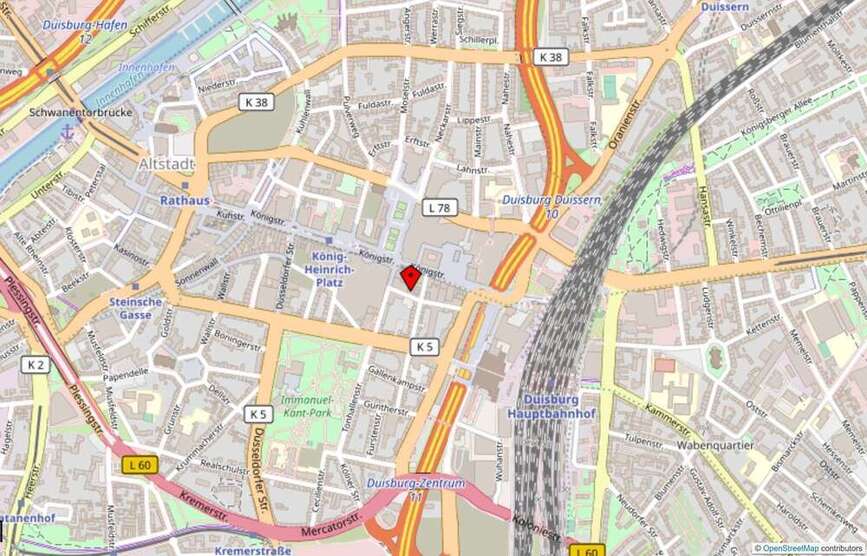 Büro in Duisburg 900 € 140 m²