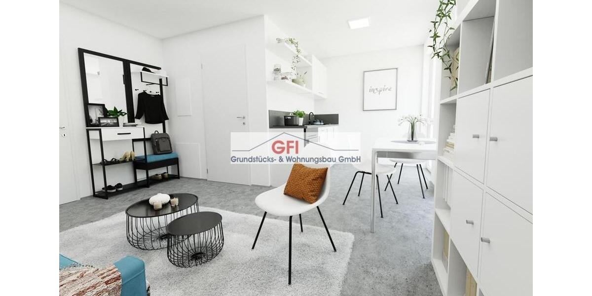 Etagenwohnung Bochum Laer - 1 Zimmer, 27 m&sup2;, 490&euro; | Angebot:23509181