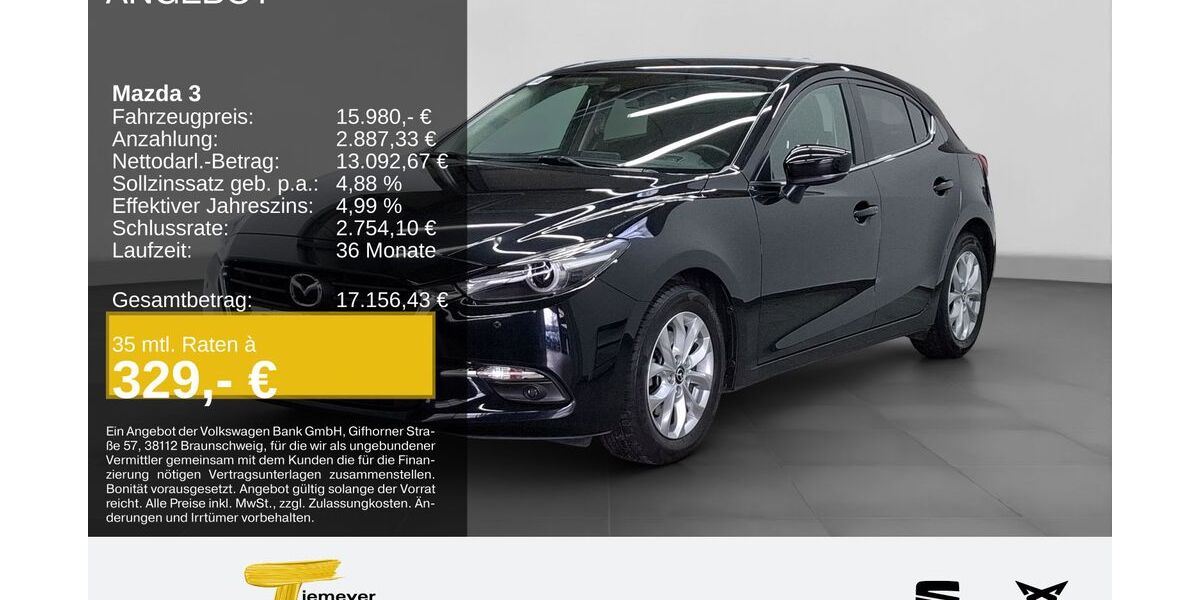 Mazda 3 54.778 km 15.280 &euro; Bochum 44809