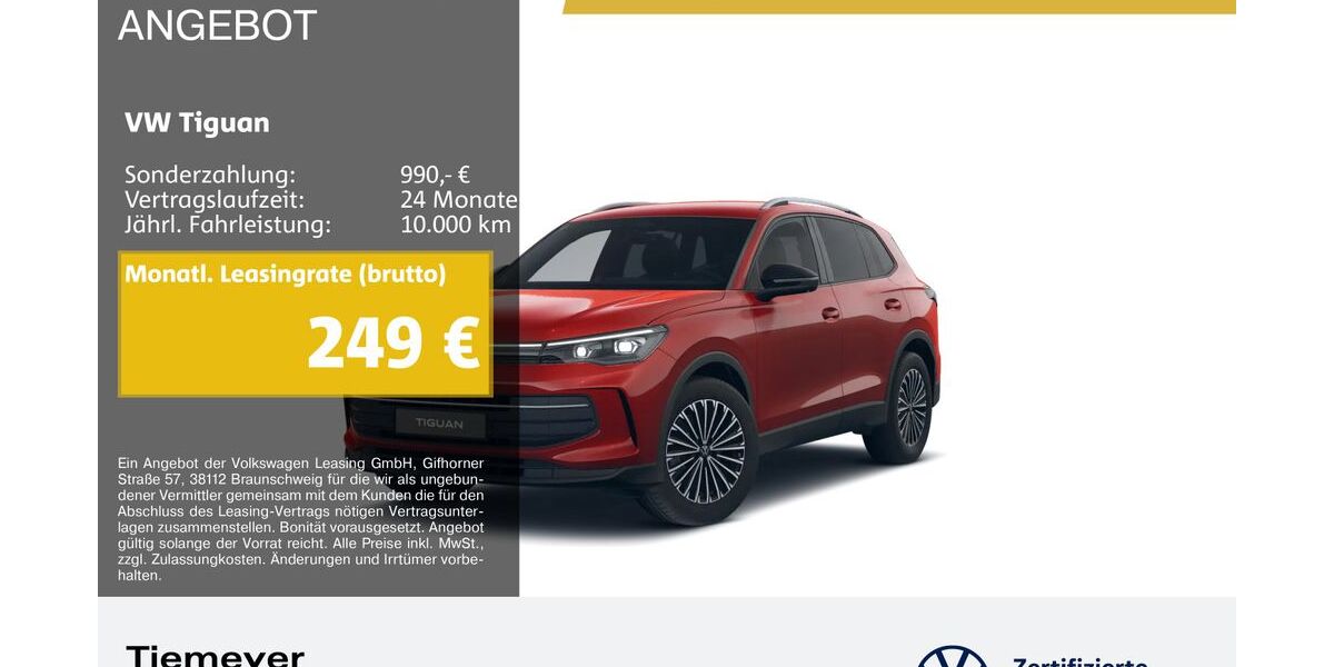 VW Tiguan 14.366 km 34.590 &euro; Duisburg 47059