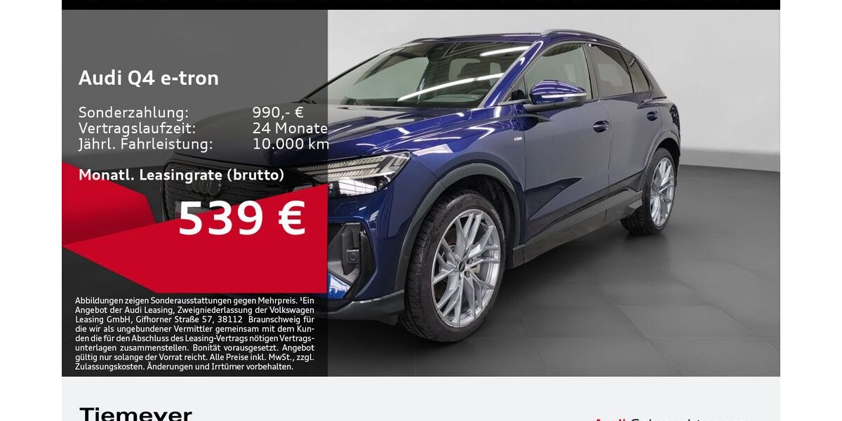 Audi Q4 e-tron 23.382 km 41.240 &euro; Bochum 44809