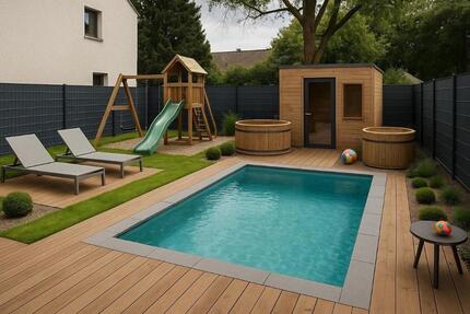 3,5-Zimmer-Wohnung mit Garten, Terrasse & 2 Stellplätzen