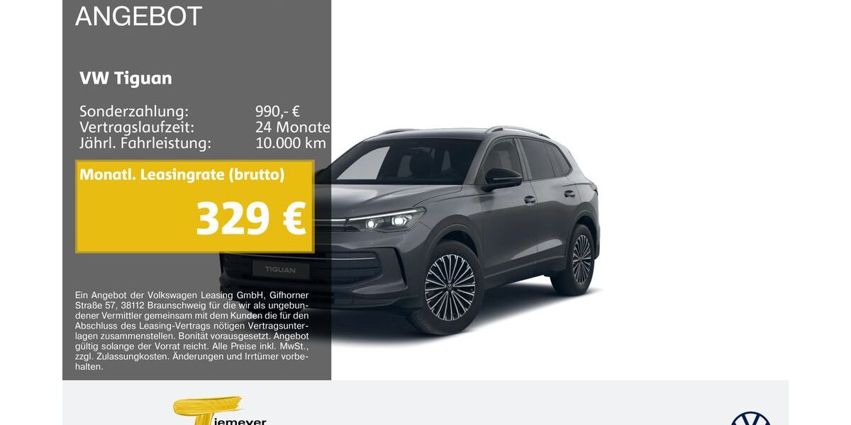 VW Tiguan 21.764 km 36.970 &euro; Bochum 44892