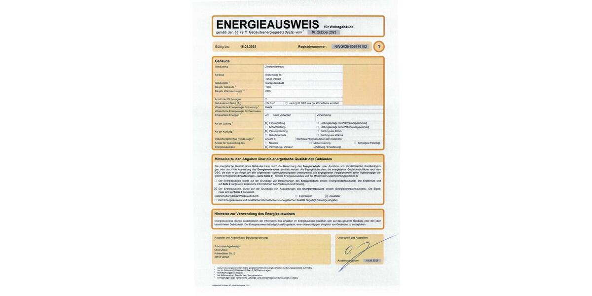 105m2 in einem 2 Parteien Haus. Niedrige Nebenkosten. 3 zimmer