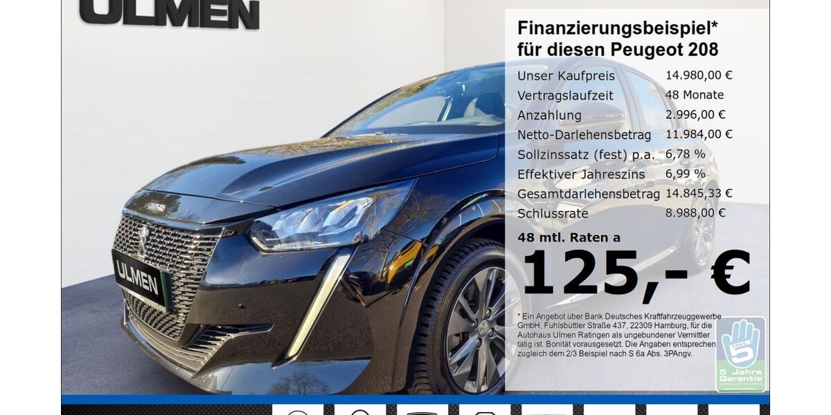 Peugeot 208 33.350 km 14.980 &euro; Ratingen 40880