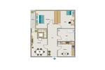 Etagenwohnung Recklinghausen König Ludwig - 3.5 Zimmer, 62 m&sup2;, 514&euro; | Angebot:26079936
